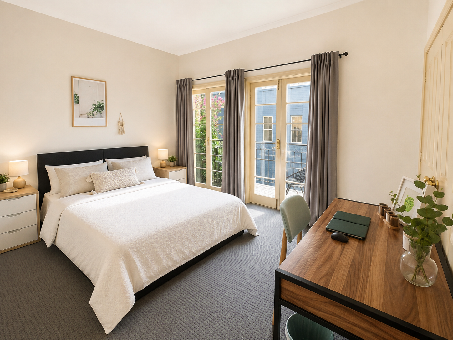 Spacius Furnished room with Private Balcony in a Convenient Inner-City Location - photo 1